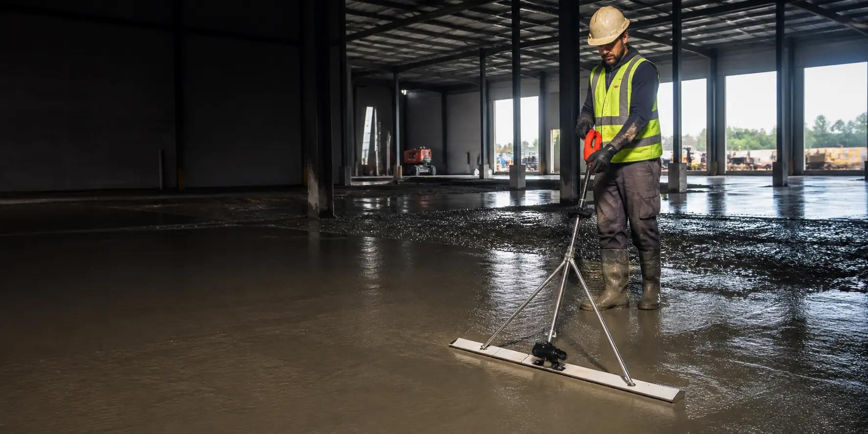 Warehouse Floor Pour
